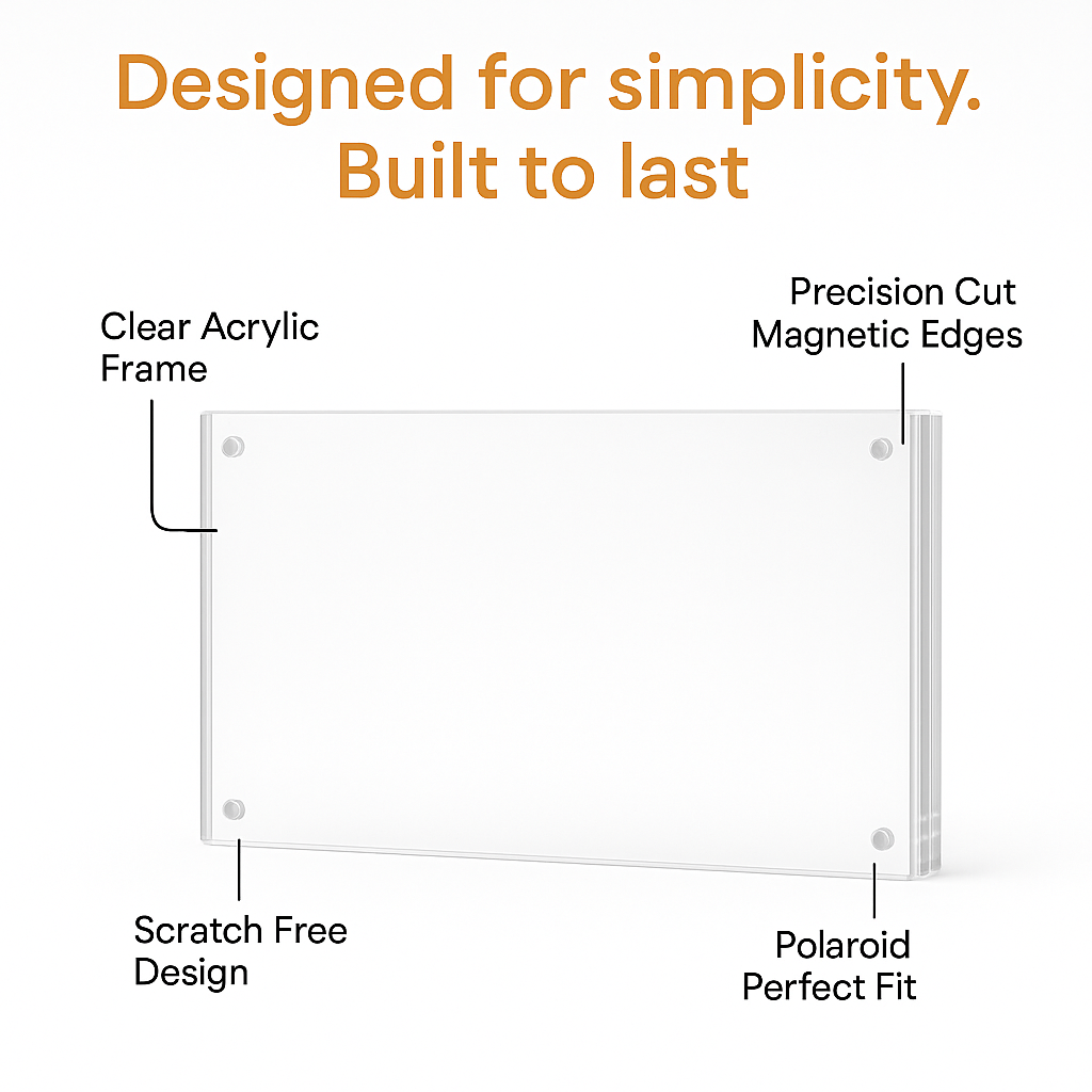 Pack Magnetic Picture Frames