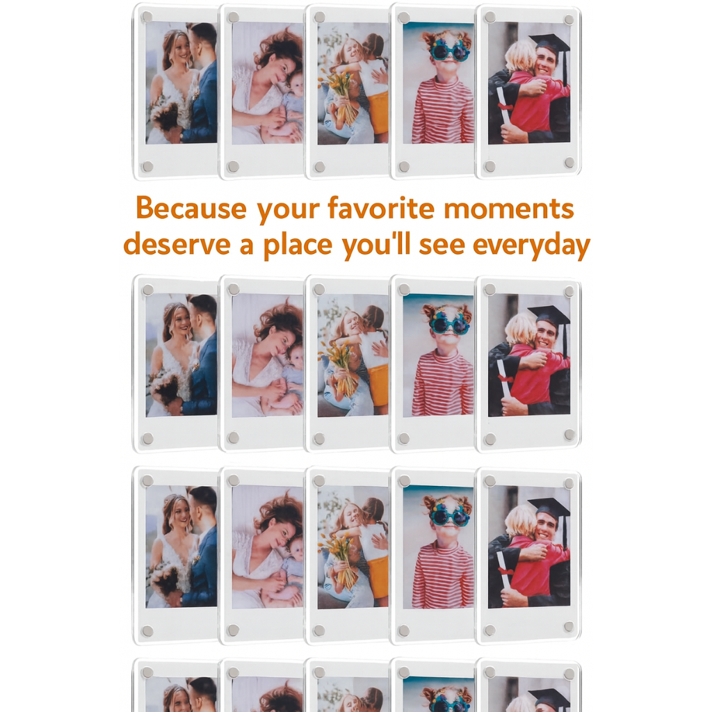 Pack Magnetic Picture Frames